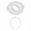 Swedia's Feather Halo-White Accessoriesc