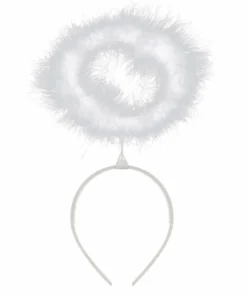 Swedia's Feather Halo-White Accessoriesc