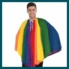 Forum Novelties Rainbow Fantasy Cape 76 Cm