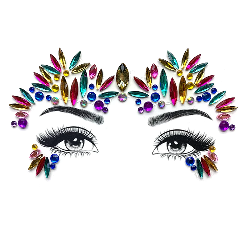 Swedia's Accessoriesc Face Jewels - Fire Worx 3 Swedia's Accessoriesc Face Jewels - Fire Worx