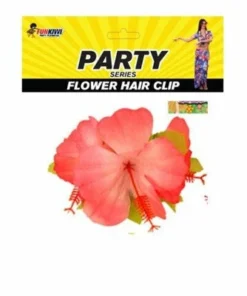 Allen Trading Flower Hair Clip - Red Or Blue Accessoriesc