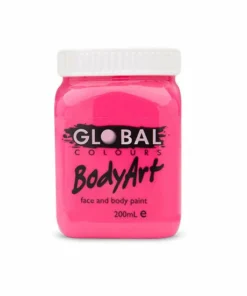 Interalia Group Fluro Pink Face And Body Paint Accessoriesc
