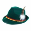 Trademart Forest Green Oktoberfest Fedora