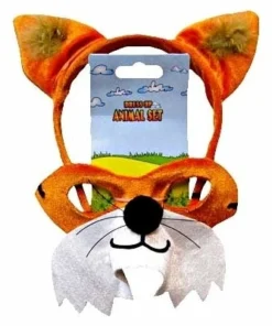 Swedia's Fox Headband & Mask Set Accessoriesc