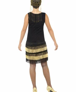 Smiffys 1920s Fringed Flapper Costume Ladiesc 7 Smiffys 1920s Fringed Flapper Costume Ladiesc