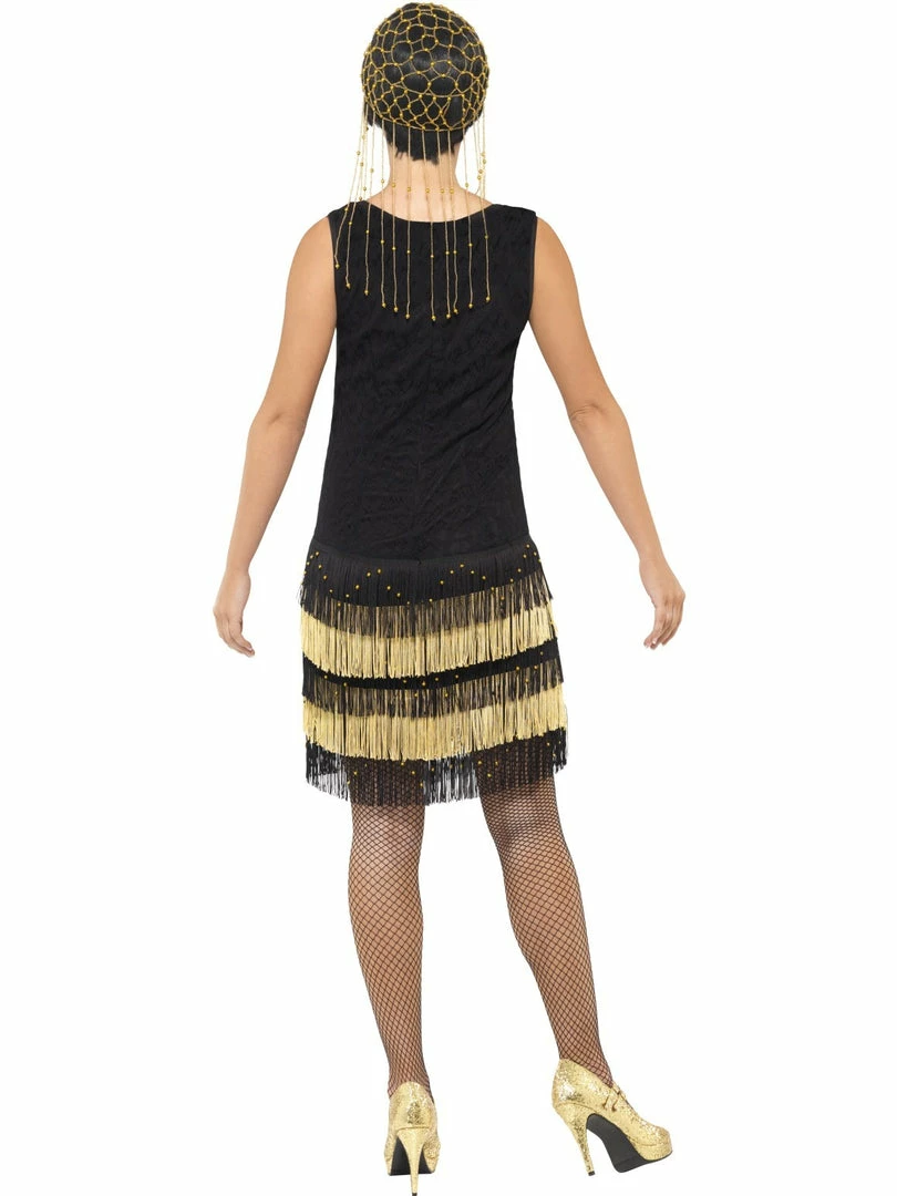 Smiffys 1920s Fringed Flapper Costume Ladiesc 5 Smiffys 1920s Fringed Flapper Costume Ladiesc