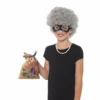 Smiffys Gangsta Granny Instant Kit - Wig & Glasses Accessoriesc