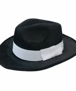 Swedia's Gangster Hat - Deluxe Black Velour