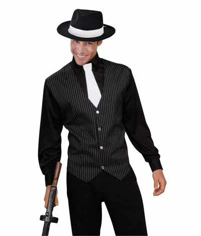 Tomfoolery Mensc Gangster Shirt Vest & Tie Kit - Dr Toms 4 Tomfoolery Mensc Gangster Shirt Vest & Tie Kit - Dr Toms