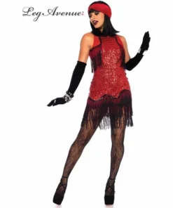 Tomfoolery Ladiesc Gatsby Girl Costume By Leg Avenue
