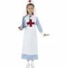 Smiffys Girls Costumes Girls WW1 Nurse Costume