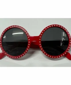 JD Party Glasses - Diamonte Circle - Asst Colors