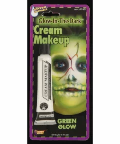 Tomfoolery Glow In The Dark Green Make Up Accessoriesc