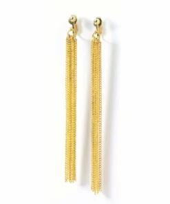Forum Novelties Gold Chain Disco Fever 70's Earrings