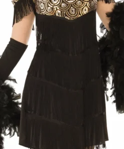 Rubie's Deerfield Gold Flapper Costume-Adult 10 Rubie's Deerfield Gold Flapper Costume-Adult