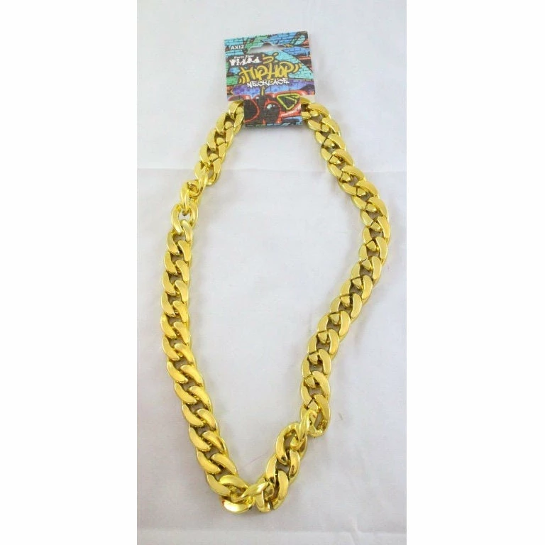 Trademart Gold Look Gangster Chain 3 Trademart Gold Look Gangster Chain