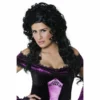 Smiffys Wigsc Gothic Countess Wig - Black