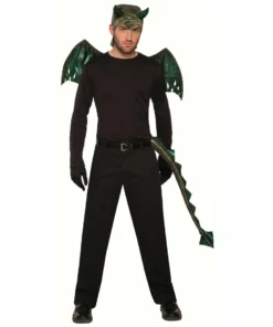 Forum Novelties Green Dragon Hood Headpiece Animals