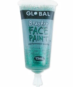 Interalia Group Green Glitter Face And Body Paint Accessoriesc