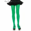 Tomfoolery Kelly Green Nylon Lycra Tights Plus - Leg Avenue Accessoriesc