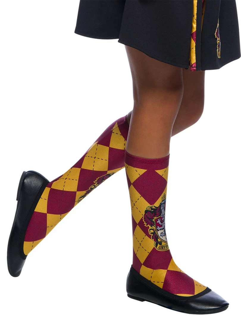 Rubie's Deerfield Gryffindor Socks Child Size 6-11 From Harry Potter 4 Rubie's Deerfield Gryffindor Socks Child Size 6-11 From Harry Potter