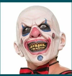Tomfoolery Twisted Clown Halloween Mask