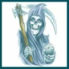 Carnival Products Tattoos Tinsley FX Temp Tattoo - Reaper