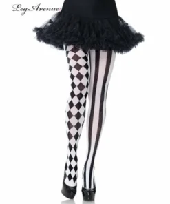 Tomfoolery Harlequin Pantyhose - Leg Avenue