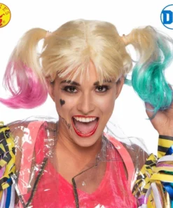Rubie's Deerfield Harley Quinn Birds Of Prey Adult Wig Superheroes & Villains