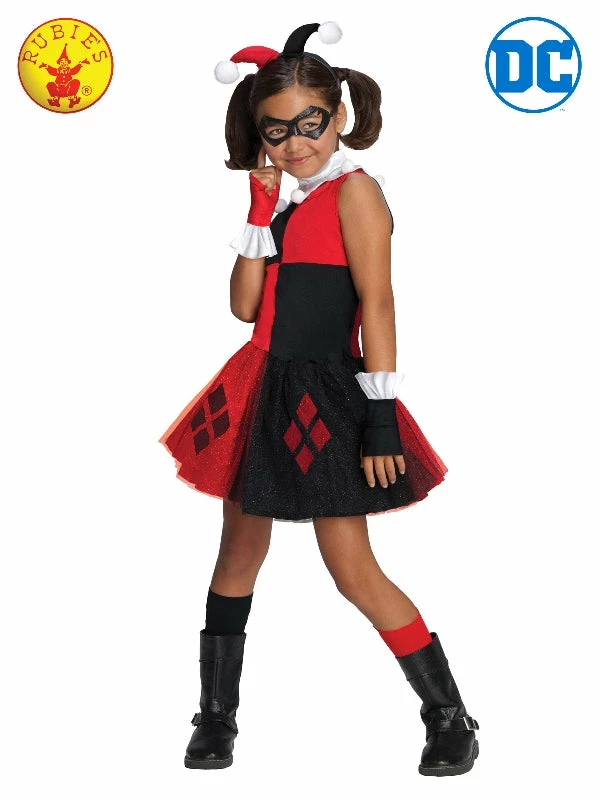 Rubie's Deerfield Harley Quinn Costume - Child Girls Costumes 4 Rubie's Deerfield Harley Quinn Costume - Child Girls Costumes