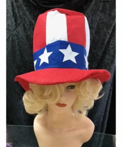 Tomfoolery Uncle Sam Felt Top Hat Hats & Headwear