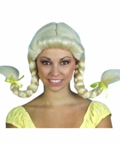 Carnival Products Wig-Heidi Blonde Plaits