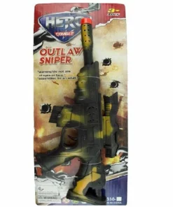 Jack In The Box Hero Combat Outlaw Sniper Gun