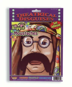 Forum Novelties Facial Hair Hippie Moustache-Forum