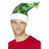 Smiffys Holly Berry Santa Hat Hats & Headwear 2 Smiffys Holly Berry Santa Hat Hats & Headwear