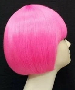 Carnival Products Wig-Hot Pink Short Bob