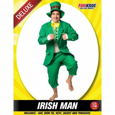 Allen Trading Mensc Irish Man Costume 3 Allen Trading Mensc Irish Man Costume