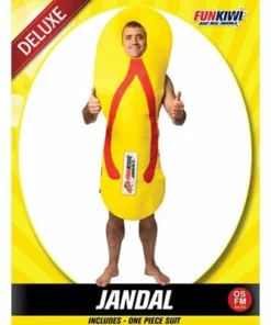 Allen Trading Jandal/Sandal Novelty Costume Mensc