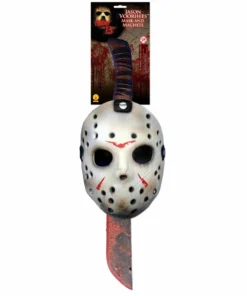 Tomfoolery Jason Voorhees Adult Mask & Machete Set Weapons & Armour