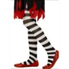 Smiffys Accessories Tights Black & White - Child