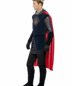 Smiffys King Arthur Deluxe Mens Medieval Costume Mensc