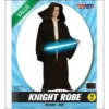 Allen Trading Knight Hooded Black Robe - Child