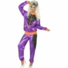 Smiffys Retro Shell Suit - Purple 2 Smiffys Retro Shell Suit - Purple
