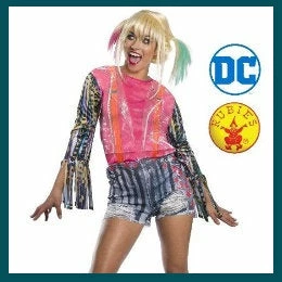 Rubie's Deerfield Harley Quinn Birds Of Prey Costume Kit Ladiesc 3 Rubie's Deerfield Harley Quinn Birds Of Prey Costume Kit Ladiesc