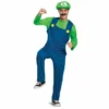 Disguise Costumes Luigi Classic Adult Costume