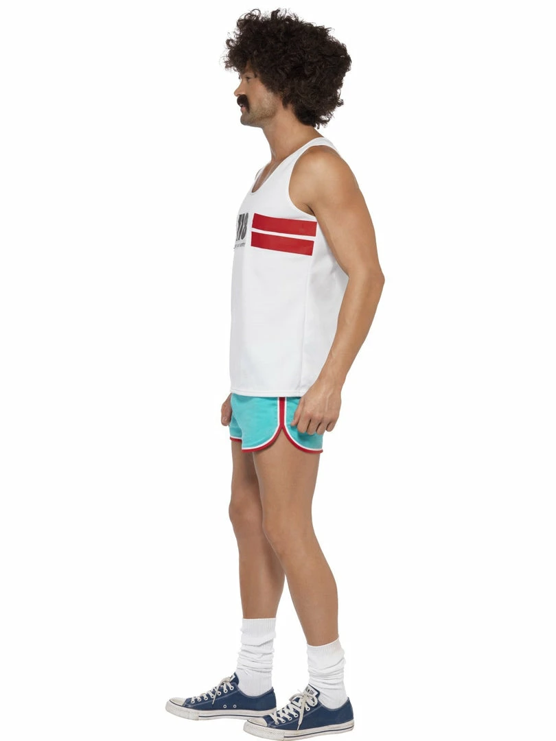 Smiffys Mensc Male Runner Costume 4 Smiffys Mensc Male Runner Costume