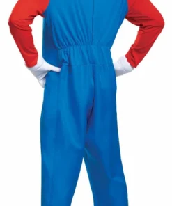 Disguise Costumes Super Mario Brothers Mario Adult