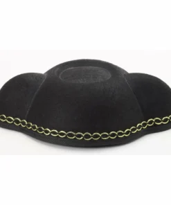 Forum Novelties Matador Spanish Bull Fighter Hat With Gold And Black Trim