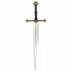 Tomfoolery Medieval Sword With Redwood Look Handle 98 Cm Accessoriesc