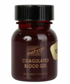 Tomfoolery Mehron Coagulated Blood Dark Venous 30 Ml With Applicator Special Effects Makeup